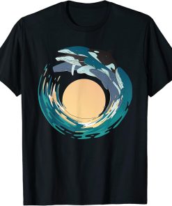 Oceans whales T-Shirt