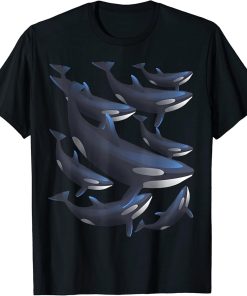 Orca Killer Whale Toothed Whale Marine Mammal Dolphin T-Shirt