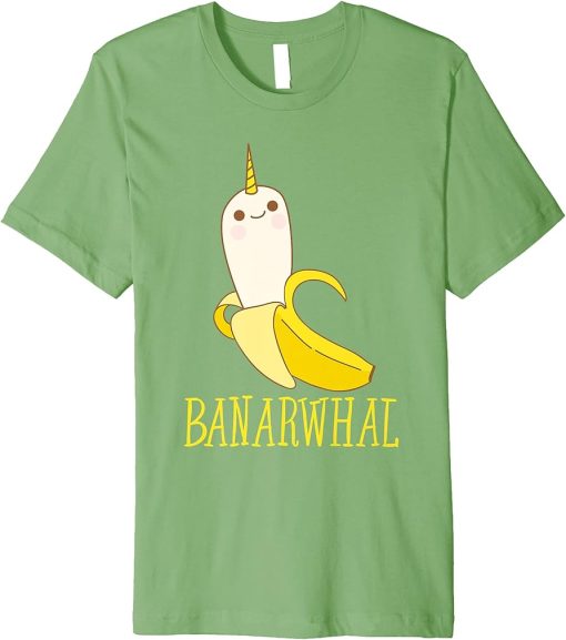 Banarwhal Shirt | Cool Awesome Orca Banana Lover Tee Gift